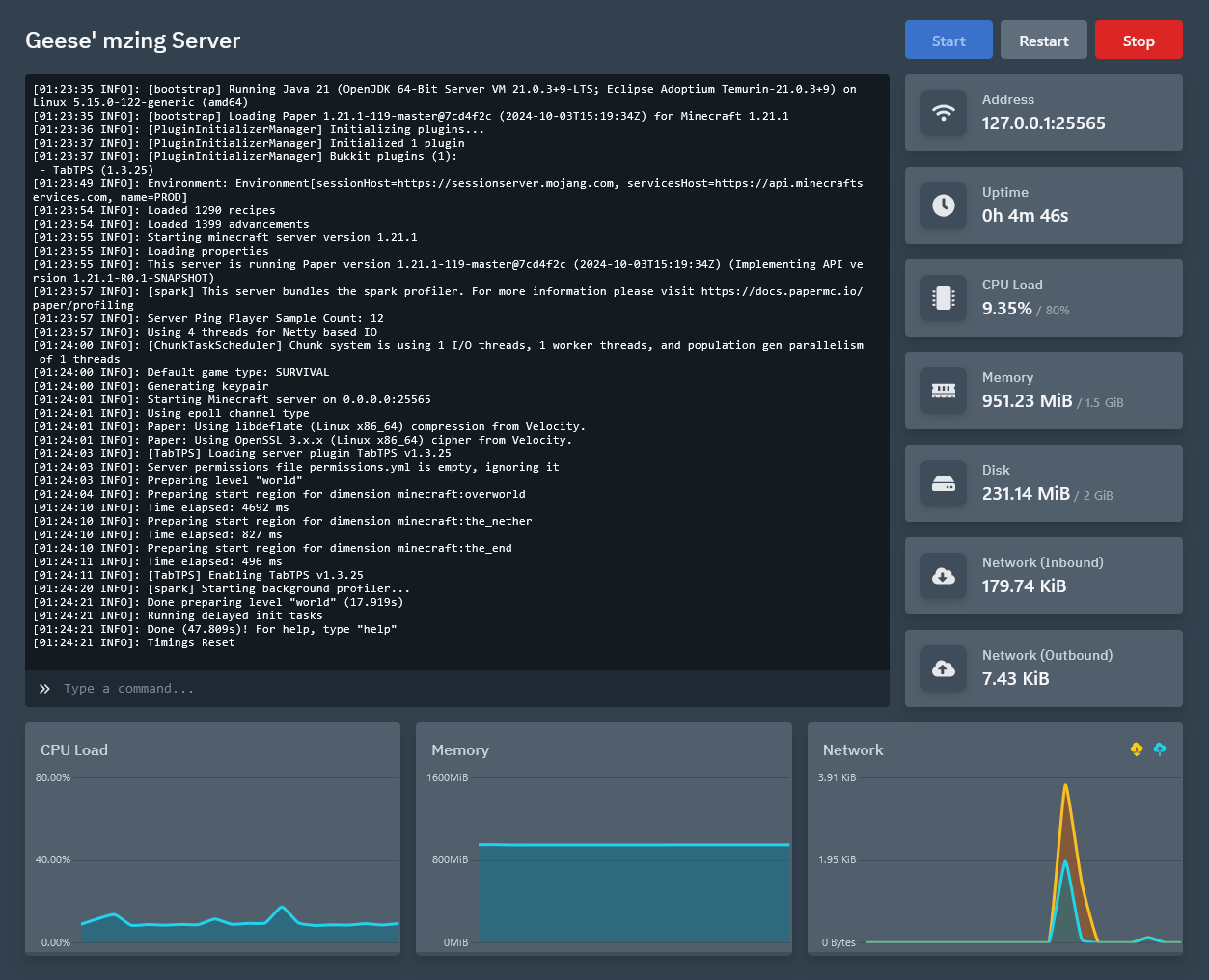 QuackPlane Control Plane Interface